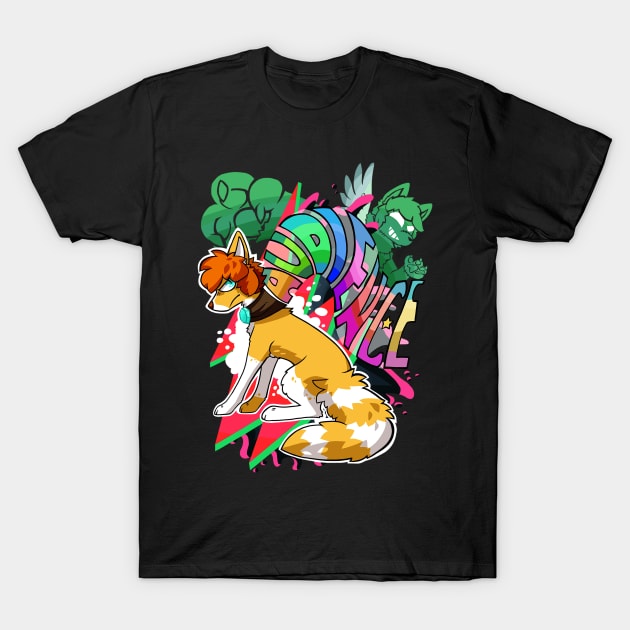 The Fox Army T-Shirt by Edelmiraed